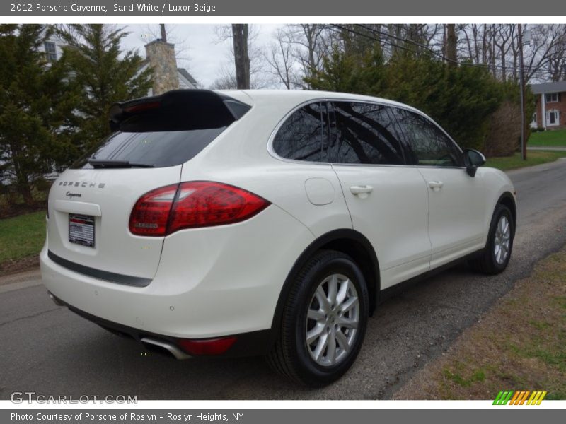 Sand White / Luxor Beige 2012 Porsche Cayenne