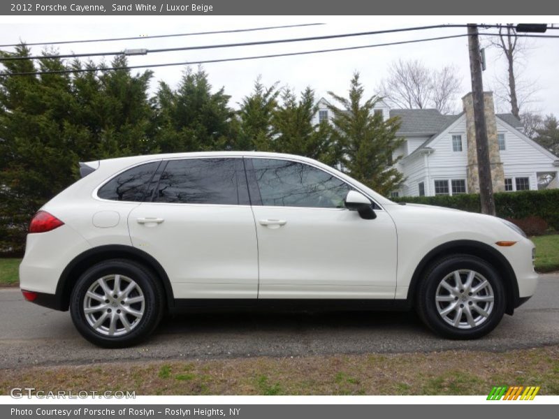 Sand White / Luxor Beige 2012 Porsche Cayenne