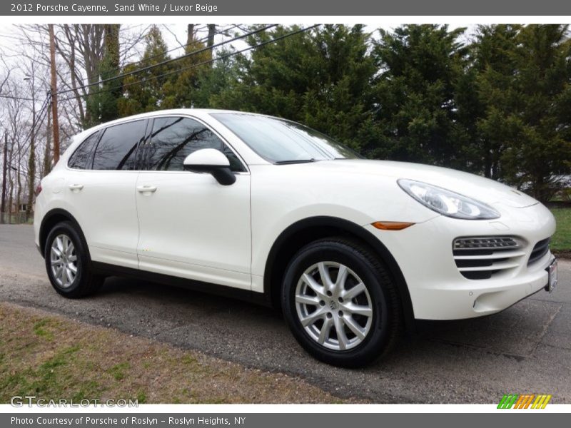 Sand White / Luxor Beige 2012 Porsche Cayenne