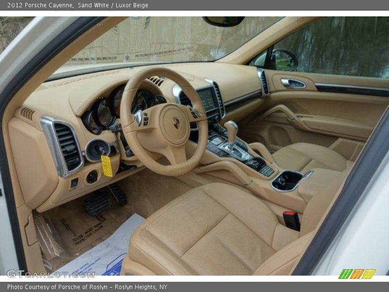  2012 Cayenne  Luxor Beige Interior