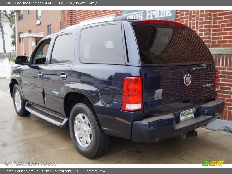 Blue Chip / Pewter Gray 2004 Cadillac Escalade AWD