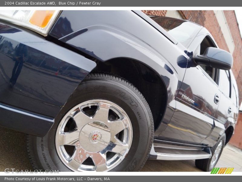 Blue Chip / Pewter Gray 2004 Cadillac Escalade AWD