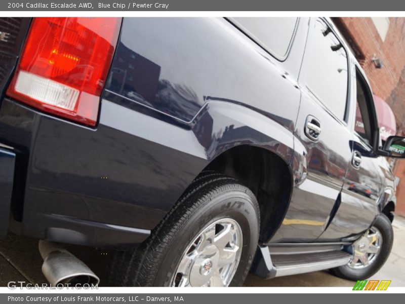 Blue Chip / Pewter Gray 2004 Cadillac Escalade AWD