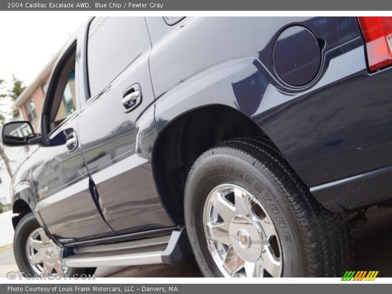 Blue Chip / Pewter Gray 2004 Cadillac Escalade AWD