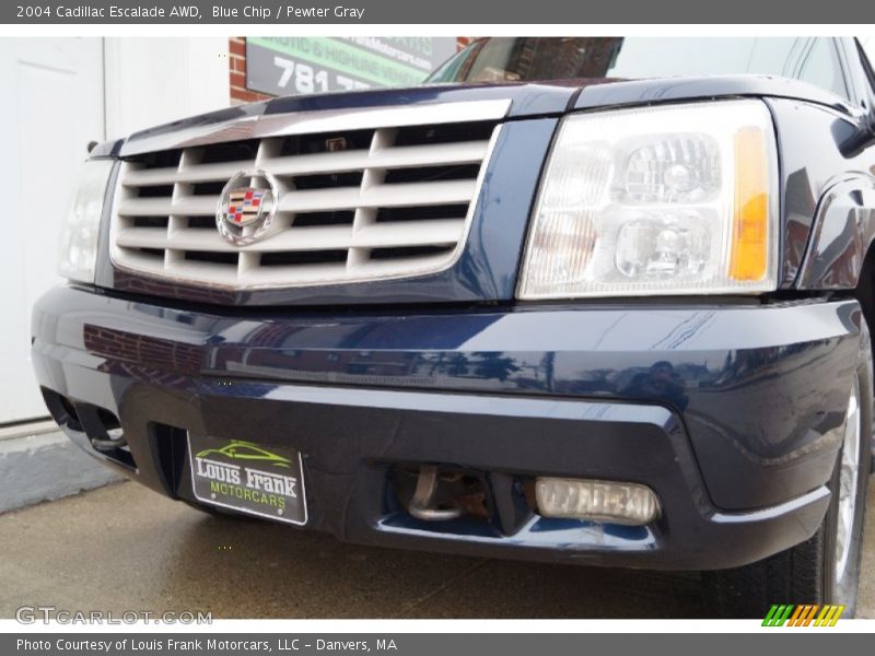 Blue Chip / Pewter Gray 2004 Cadillac Escalade AWD