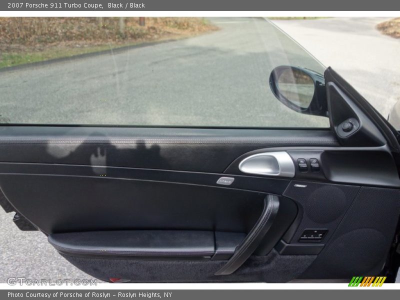 Black / Black 2007 Porsche 911 Turbo Coupe