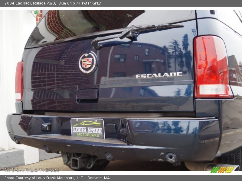 Blue Chip / Pewter Gray 2004 Cadillac Escalade AWD