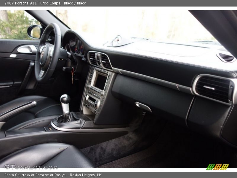Black / Black 2007 Porsche 911 Turbo Coupe