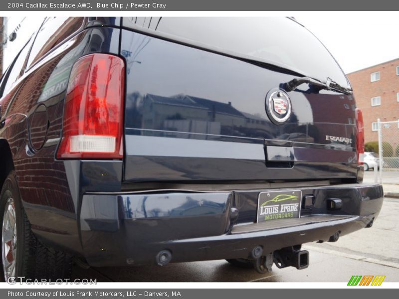 Blue Chip / Pewter Gray 2004 Cadillac Escalade AWD