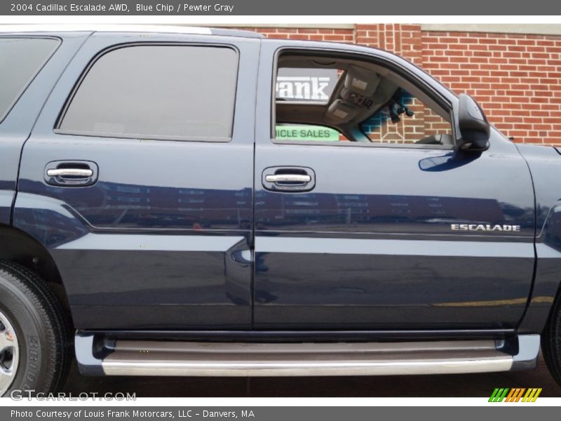 Blue Chip / Pewter Gray 2004 Cadillac Escalade AWD