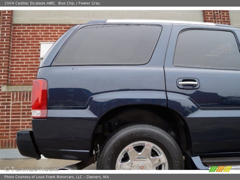 Blue Chip / Pewter Gray 2004 Cadillac Escalade AWD