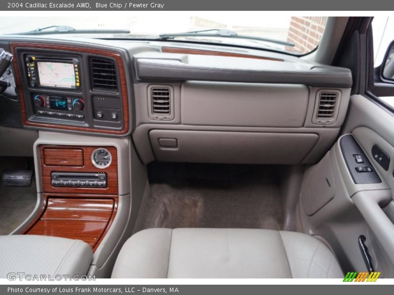 Blue Chip / Pewter Gray 2004 Cadillac Escalade AWD