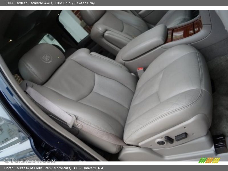 Blue Chip / Pewter Gray 2004 Cadillac Escalade AWD