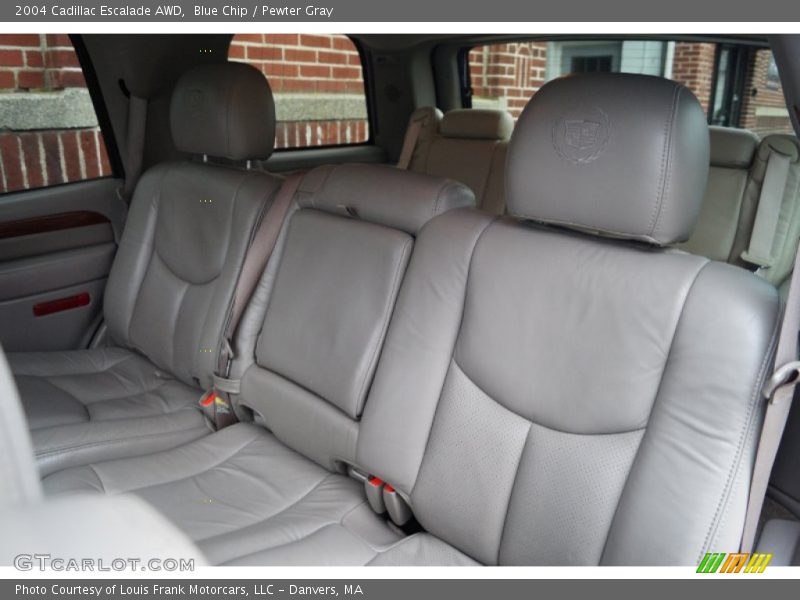 Blue Chip / Pewter Gray 2004 Cadillac Escalade AWD