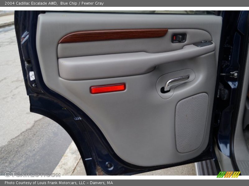 Blue Chip / Pewter Gray 2004 Cadillac Escalade AWD