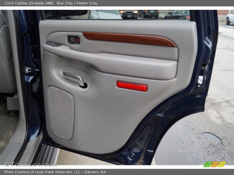 Blue Chip / Pewter Gray 2004 Cadillac Escalade AWD