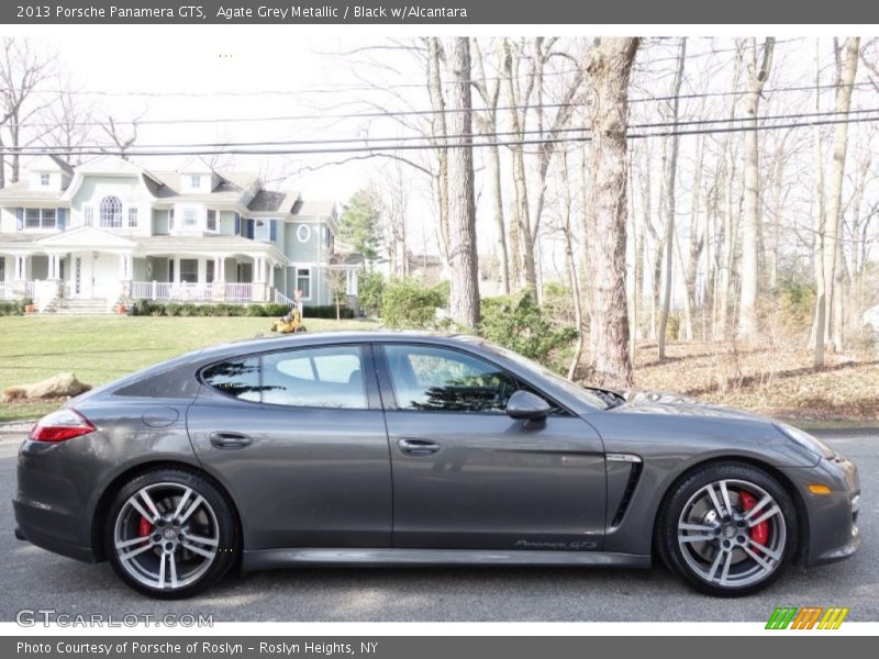 Agate Grey Metallic / Black w/Alcantara 2013 Porsche Panamera GTS