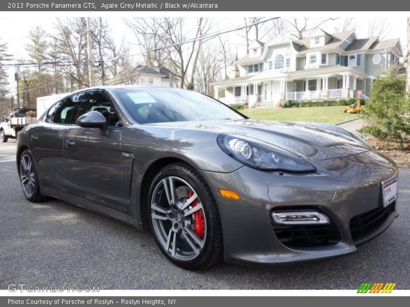 Agate Grey Metallic / Black w/Alcantara 2013 Porsche Panamera GTS