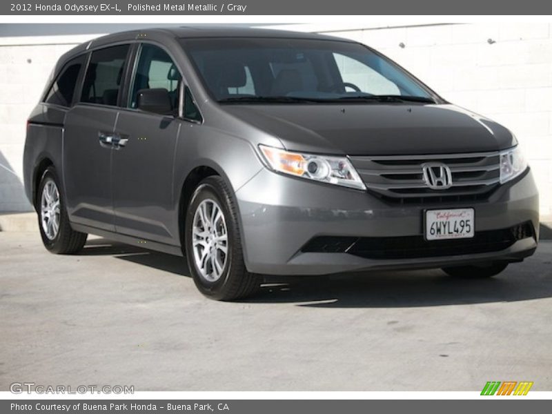 Polished Metal Metallic / Gray 2012 Honda Odyssey EX-L