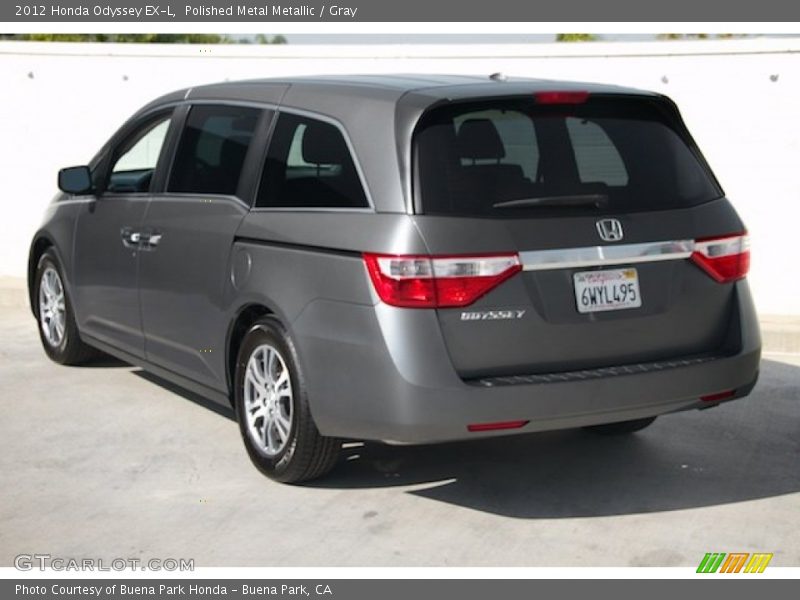 Polished Metal Metallic / Gray 2012 Honda Odyssey EX-L
