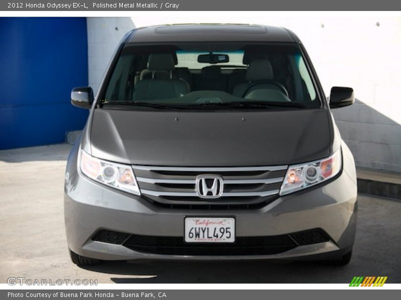 Polished Metal Metallic / Gray 2012 Honda Odyssey EX-L