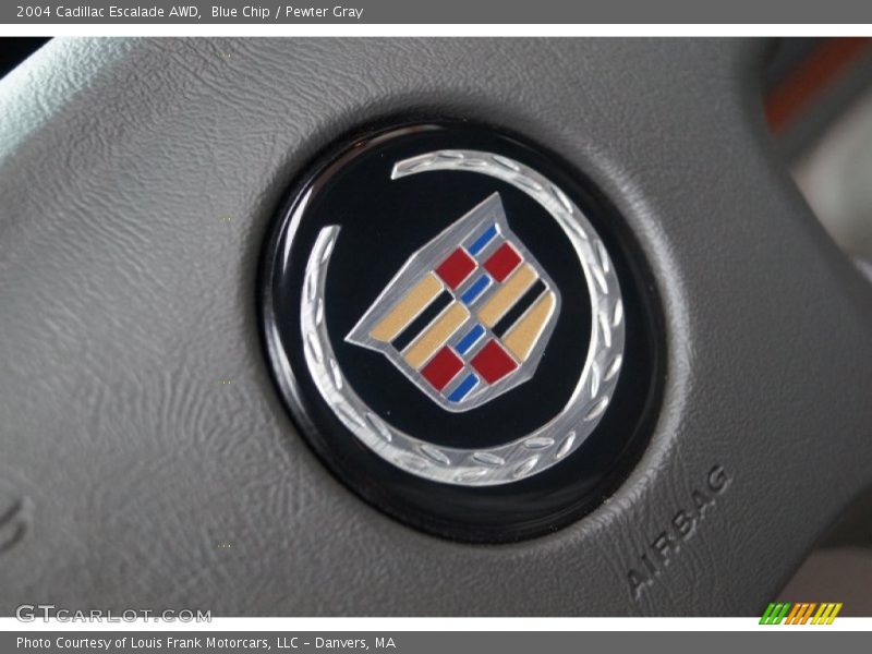 Blue Chip / Pewter Gray 2004 Cadillac Escalade AWD
