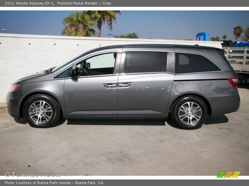 Polished Metal Metallic / Gray 2012 Honda Odyssey EX-L