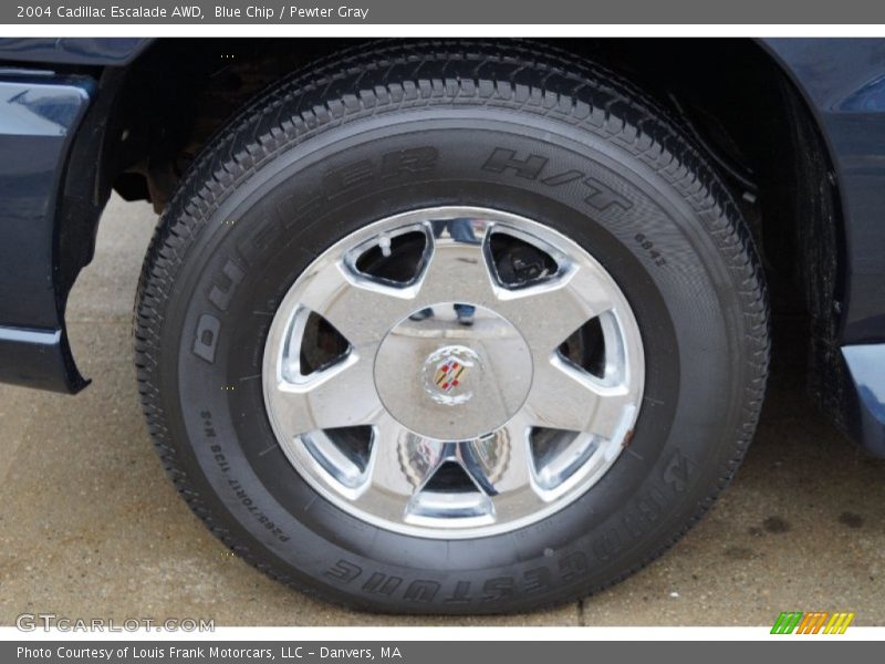 Blue Chip / Pewter Gray 2004 Cadillac Escalade AWD