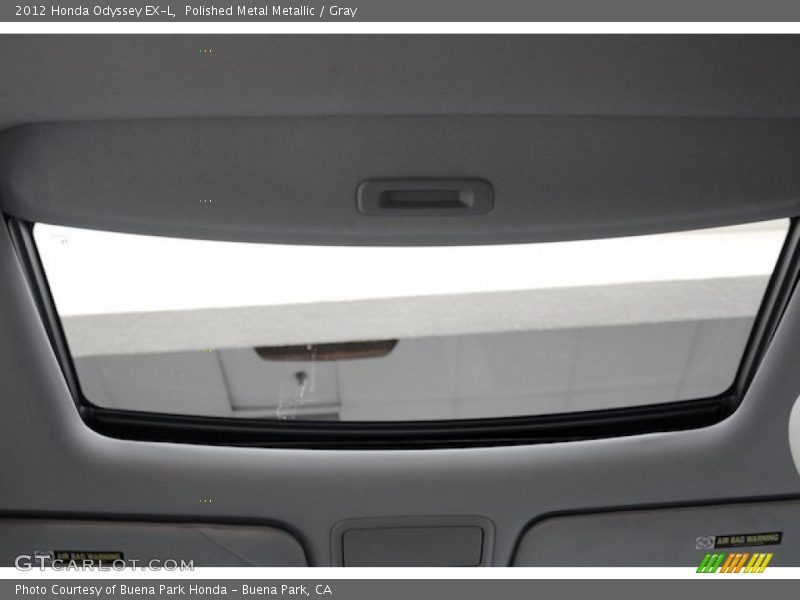 Polished Metal Metallic / Gray 2012 Honda Odyssey EX-L