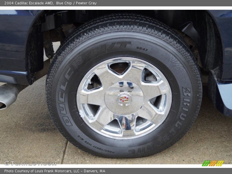 Blue Chip / Pewter Gray 2004 Cadillac Escalade AWD