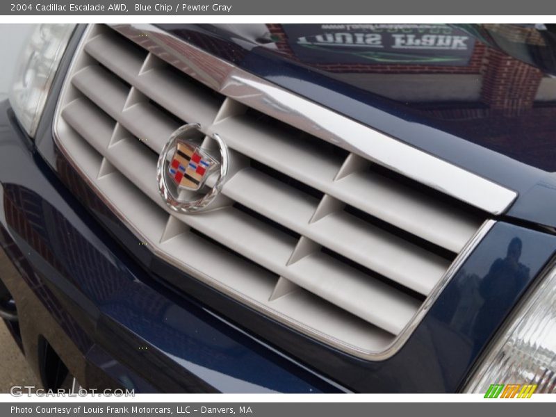 Blue Chip / Pewter Gray 2004 Cadillac Escalade AWD