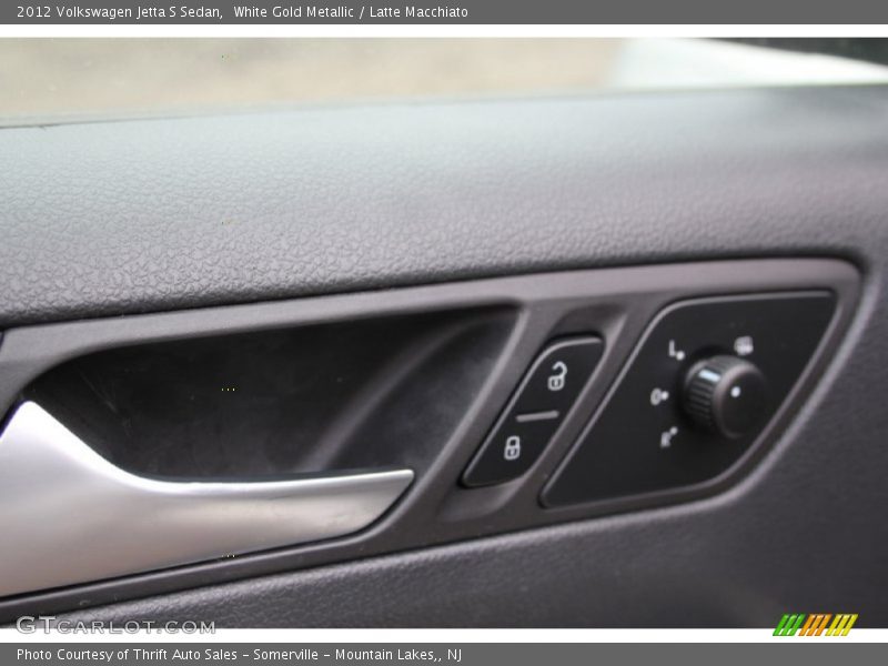 White Gold Metallic / Latte Macchiato 2012 Volkswagen Jetta S Sedan