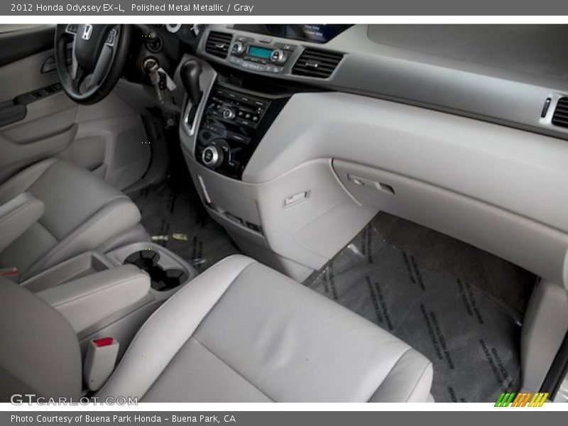 Polished Metal Metallic / Gray 2012 Honda Odyssey EX-L