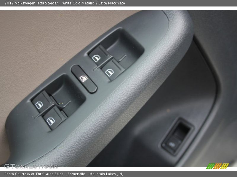 White Gold Metallic / Latte Macchiato 2012 Volkswagen Jetta S Sedan