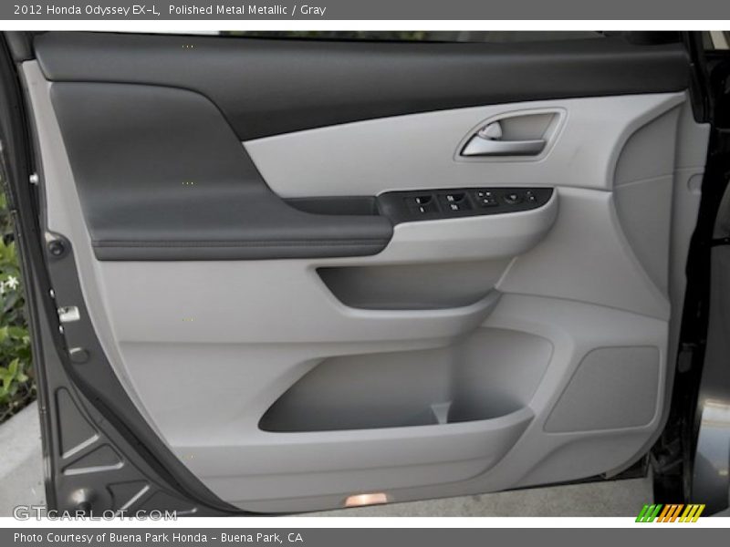 Polished Metal Metallic / Gray 2012 Honda Odyssey EX-L