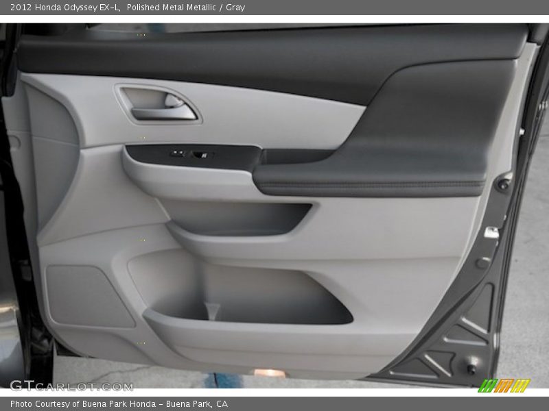 Polished Metal Metallic / Gray 2012 Honda Odyssey EX-L