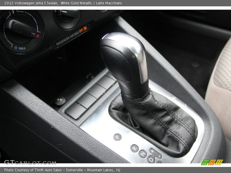 White Gold Metallic / Latte Macchiato 2012 Volkswagen Jetta S Sedan