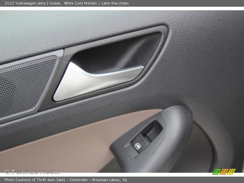 White Gold Metallic / Latte Macchiato 2012 Volkswagen Jetta S Sedan