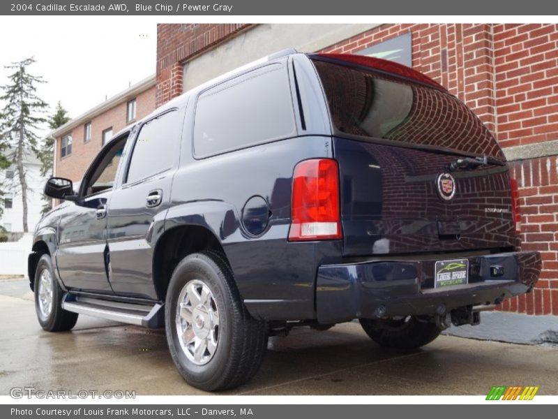 Blue Chip / Pewter Gray 2004 Cadillac Escalade AWD