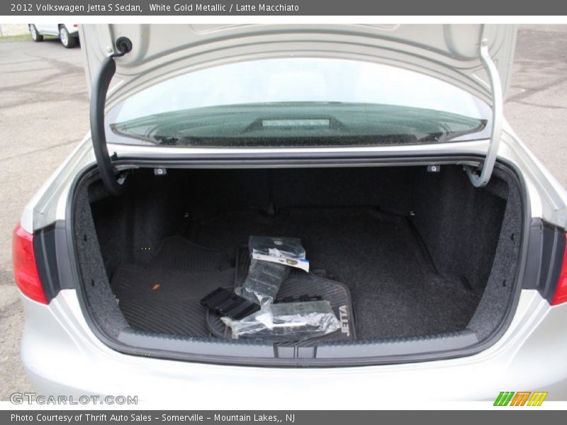 White Gold Metallic / Latte Macchiato 2012 Volkswagen Jetta S Sedan