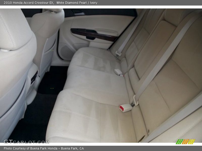 White Diamond Pearl / Ivory 2010 Honda Accord Crosstour EX