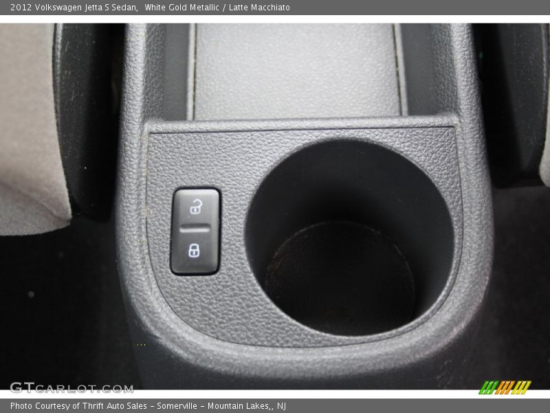 White Gold Metallic / Latte Macchiato 2012 Volkswagen Jetta S Sedan