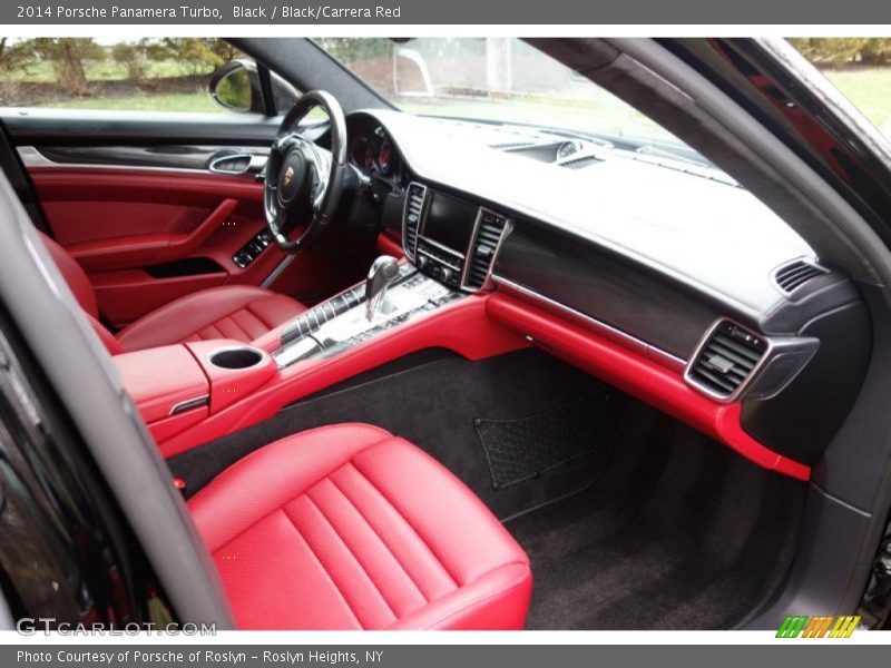  2014 Panamera Turbo Black/Carrera Red Interior