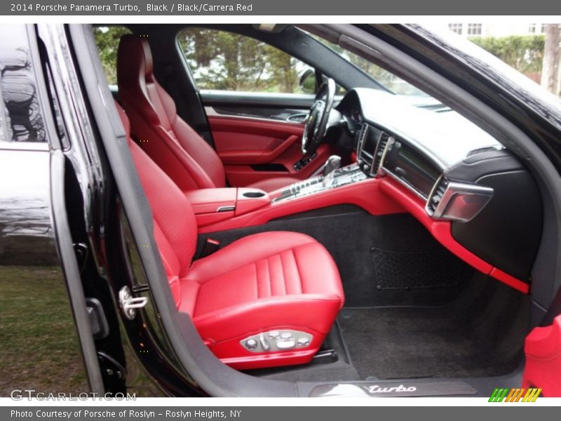  2014 Panamera Turbo Black/Carrera Red Interior