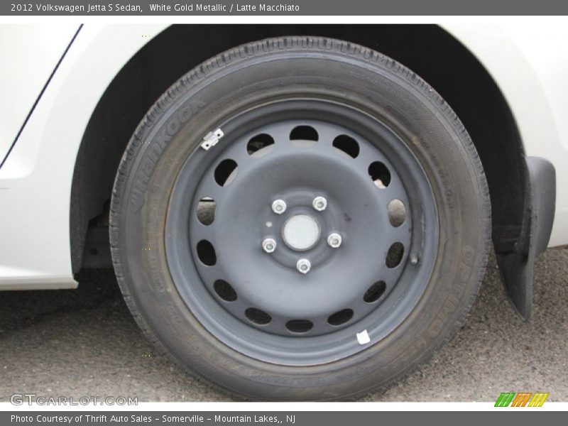 White Gold Metallic / Latte Macchiato 2012 Volkswagen Jetta S Sedan