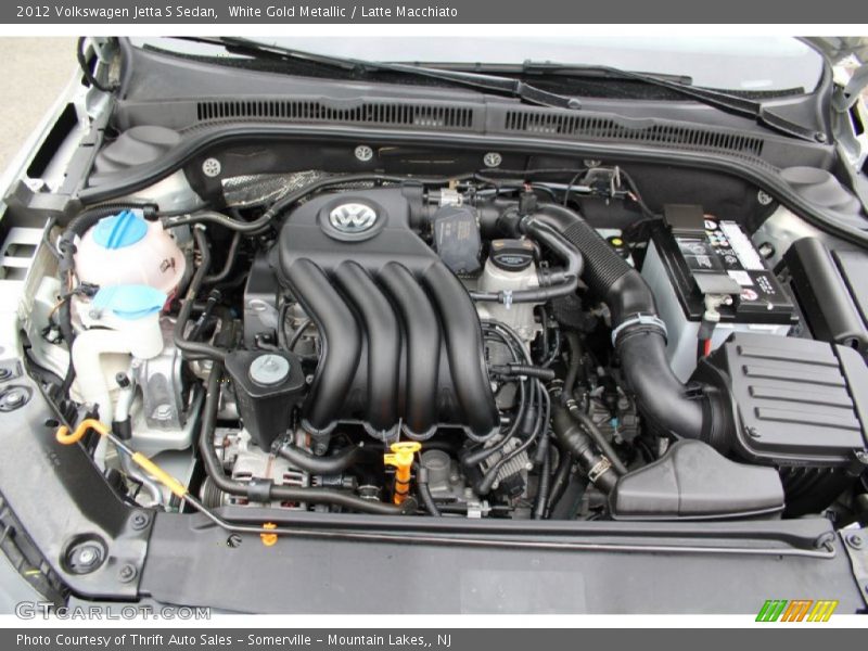 White Gold Metallic / Latte Macchiato 2012 Volkswagen Jetta S Sedan