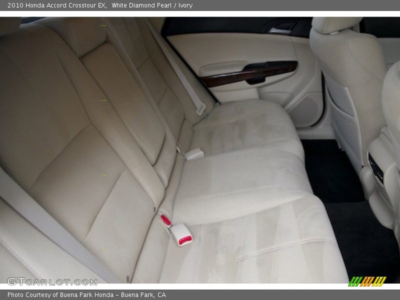 White Diamond Pearl / Ivory 2010 Honda Accord Crosstour EX