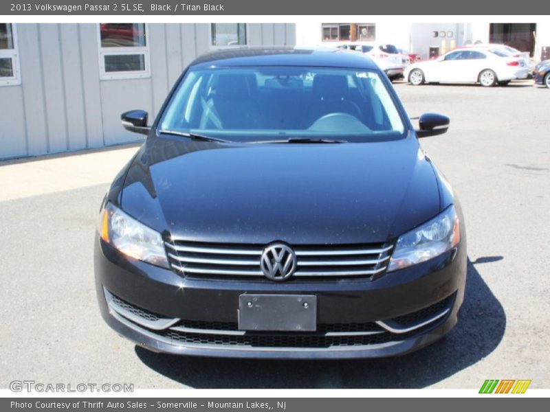 Black / Titan Black 2013 Volkswagen Passat 2.5L SE