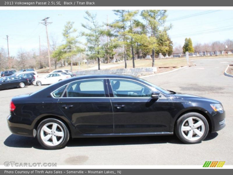 Black / Titan Black 2013 Volkswagen Passat 2.5L SE