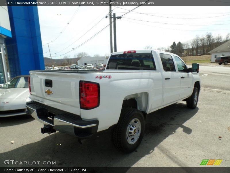 Summit White / Jet Black/Dark Ash 2015 Chevrolet Silverado 2500HD WT Crew Cab 4x4